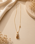 Amber Glow Pendant Necklace