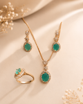 Emerald Radiance Jewelry Set