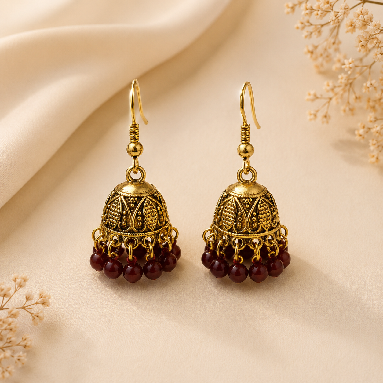 Aurora Bell Jhumkas