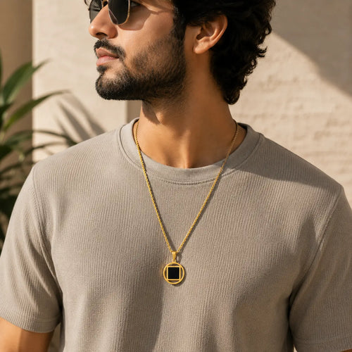 Dual Essence Double-Sided Pendant Necklace