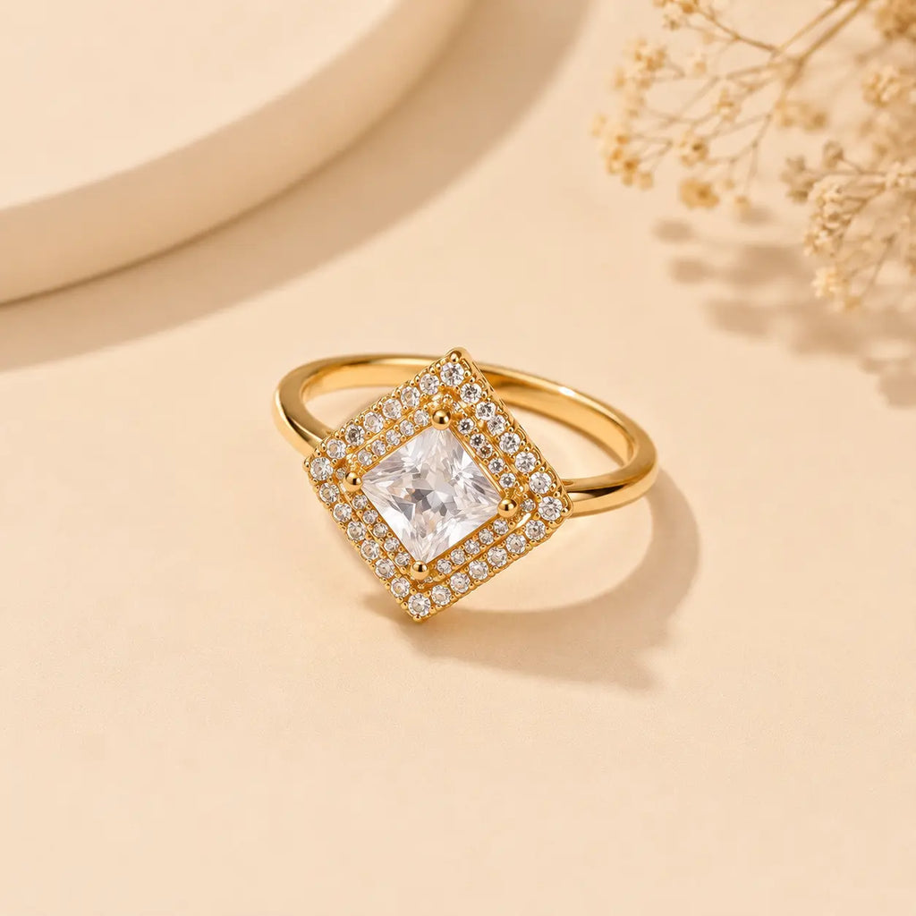 Luna Adjustable Halo Ring