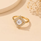 Luna Adjustable Halo Ring
