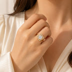 Luna Adjustable Halo Ring