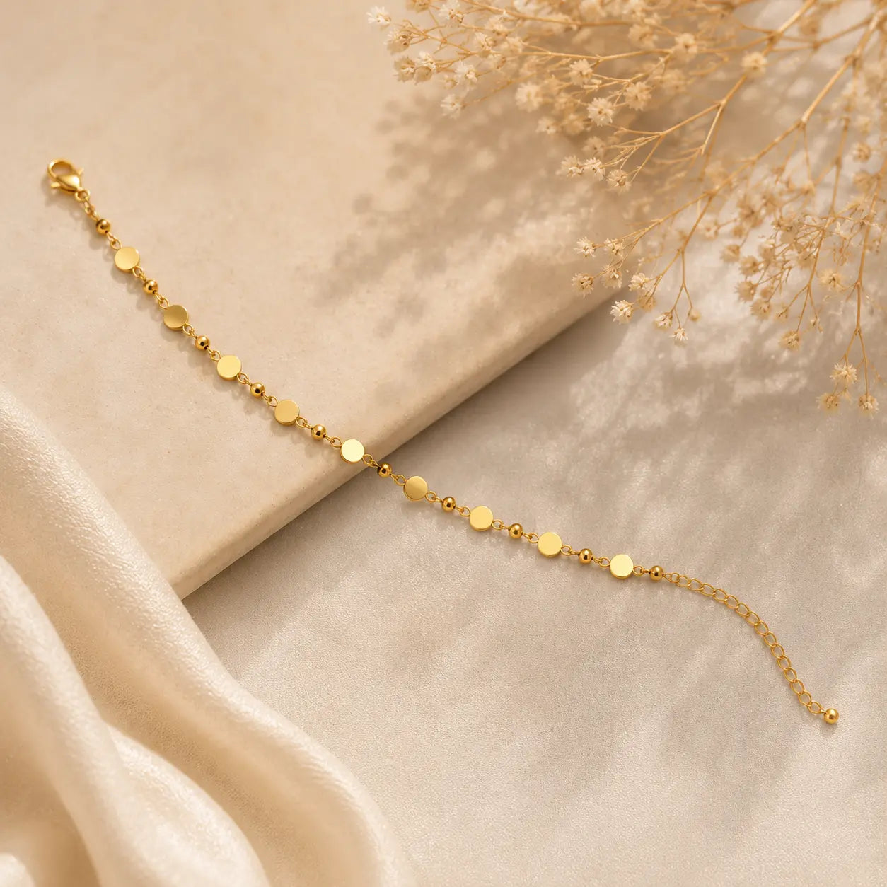 Golden Halo Anklet