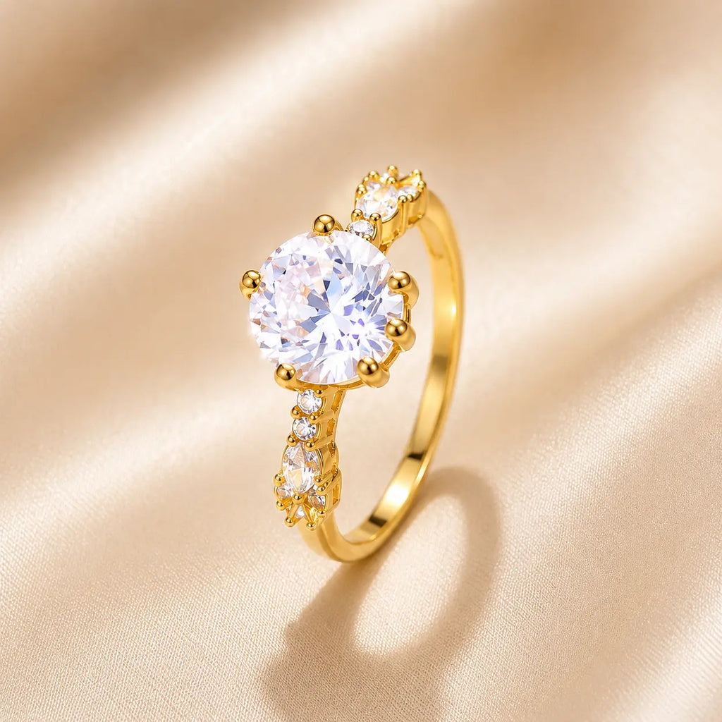 Celeste Solitaire Ring